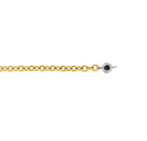 Bracciale Dédié in Titanio Diamante Lab Grown 0.03 Ct BRD2607 DN;003;BI - BRD2607 DN;003;BI